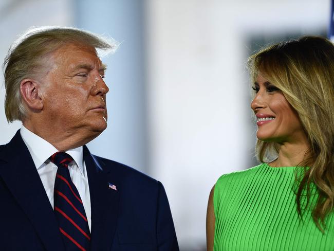 Melania Trump says she is independent and more than “just the wife of the president”. Picture: AFP