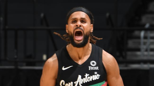 Patty Mills of the San Antonio Spurs.