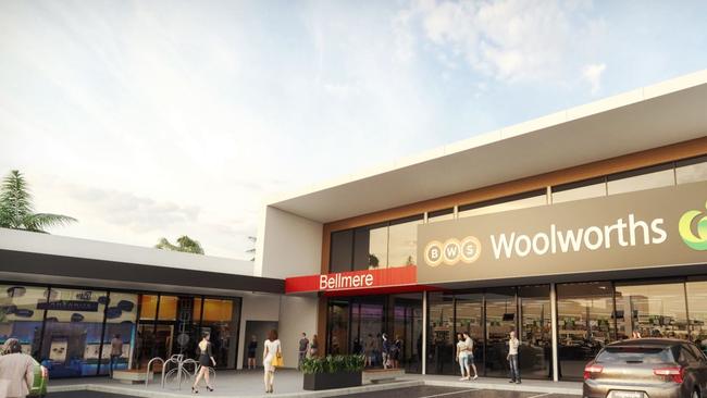 A concept image of the proposed new Woolworths at Bellmere. PHOTO: PD ONLINE