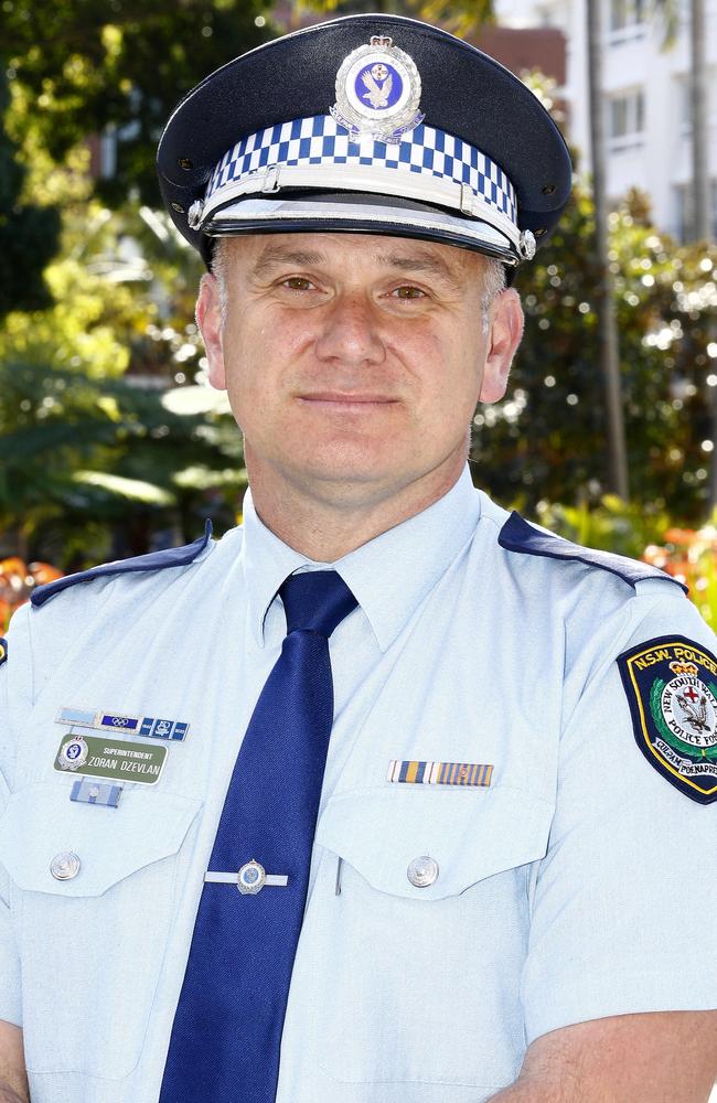 NSW Police Superintendent Zoran Dzevlan is under investigation after allegations he sexually harassed a female officer. Picture: John Appleyard