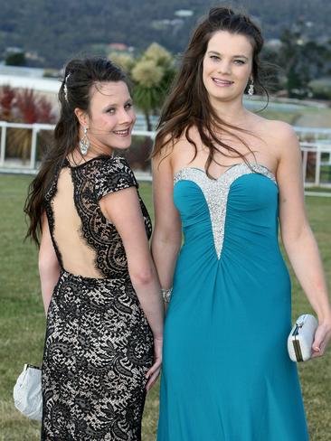 L to R: Isabella and Ashlee Cattaruzza at the St Mary's School formal at Tattersalls Park on Friday 28 November 2014