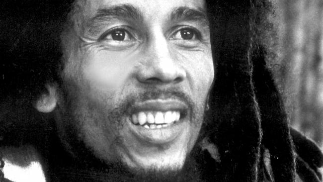 Singer Bob Marley.