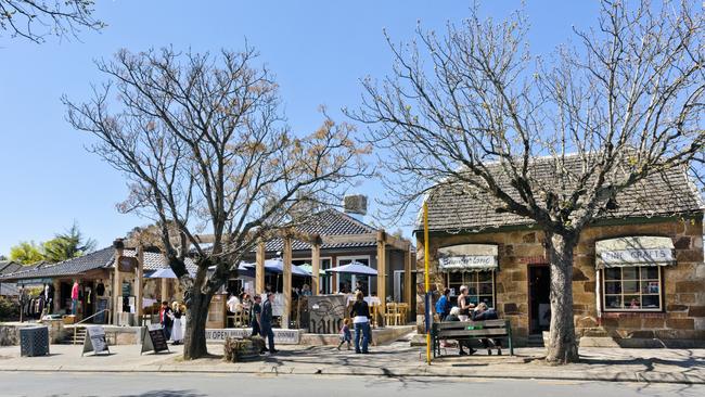 Hahndorf in the Adelaide Hills, rarely pictured sans cars … Pic: Manfred Gottschalk