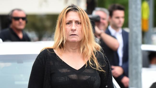 Roberta Williams’ sister, Michelle Kaye Mercieca, has sacked her lawyer as she faces theft charges in Broadmeadows Magistrates Court. Picture: Tony Gough