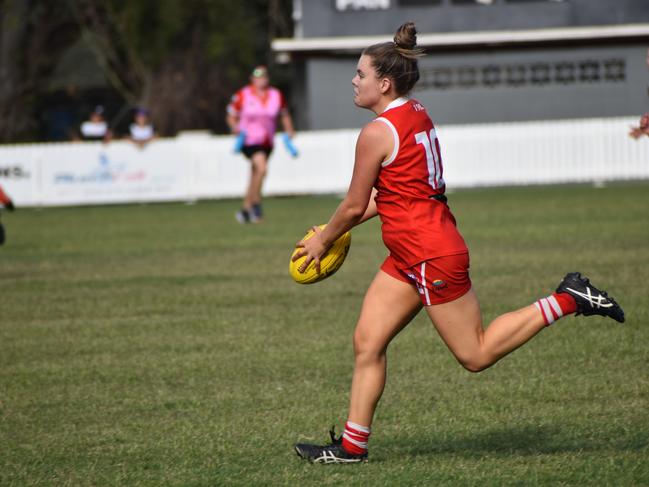 AFL Capricornia senior women’s grand final, Yeppoon Swans versus Rockhampton Panthers, Rockhampton Cricket Grounds, September 10, 2022.