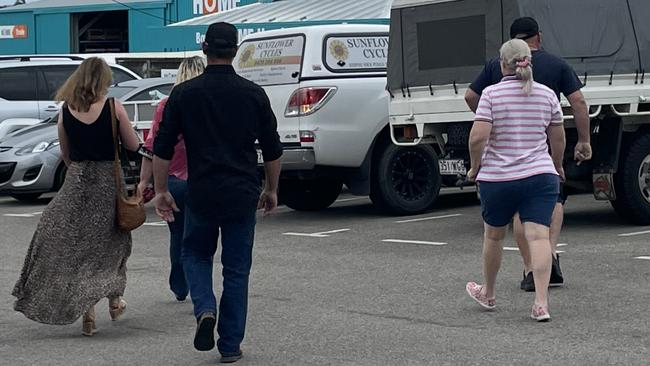 A group of supporters for the Schwarz family were in Bowen Magistrates Court for the latest mention for accused triple murderer Darryl Valroy Young.