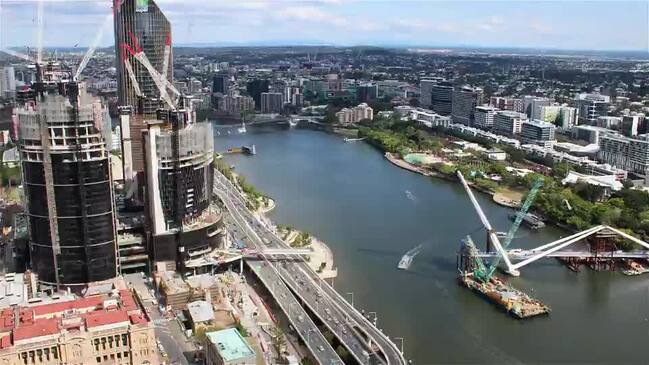 Timelapse of Brisbane's Neville Bonner Bridge