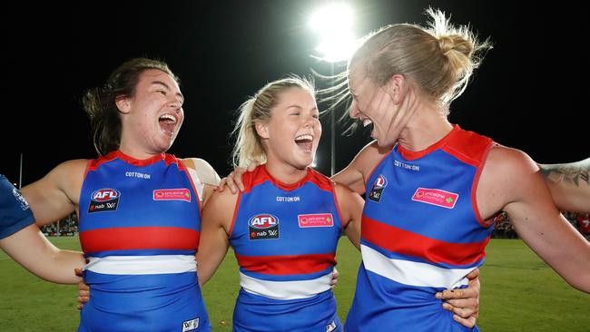 The Western Bulldogs have replaced Katie Brennan. Photo: Adam Trafford/AFL Media/Getty Images