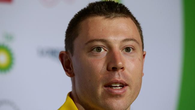 Shane Perkins during the 2014 Glasgow Commonwealth Games. Picture: Adam Head.