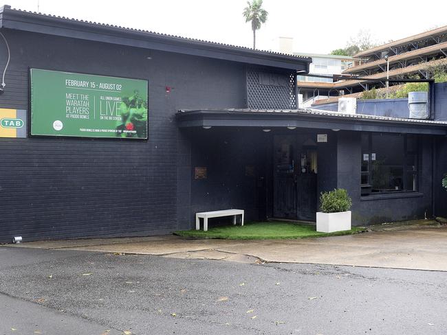 Paddington Bowling Club has closed its doors. Picture: John Appleyard