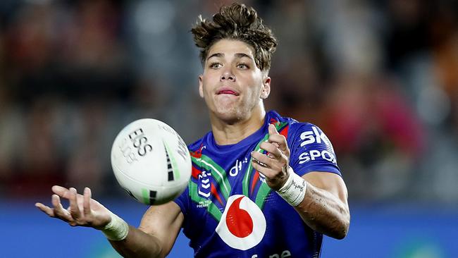 Reece Walsh produced a man-of-the-match performance against the Tigers. Picture: Mark Metcalfe/Getty Images