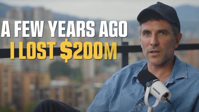 Entrepreneur and former AFL player Joel Macdonald has revealed how he spectacularly lost $200m. Picture: Supplied
