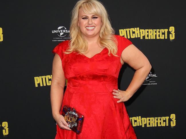 Rebel Wilson at the Australian premiere of Pitch Perfect 3. Photo: Lisa Maree Williams/Getty Images)