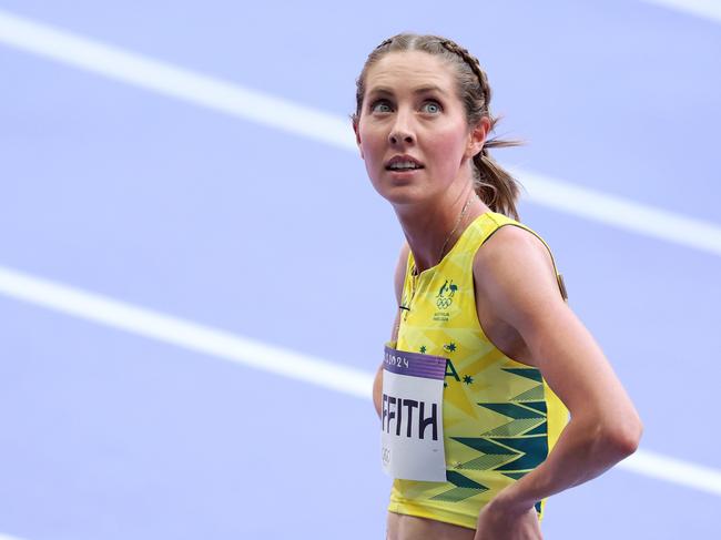 Georgia Griffith also qualified for the 1500m semi finals. Picture: Getty Images