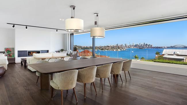 Check out the view from the Vaucluse home of Ashton Waugh.