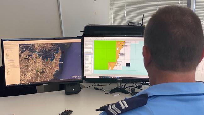 Police conducted tidal mapping as early as November which suggested Melissa Caddick’s remains may have drifted to the south coast. Picture: Police Media