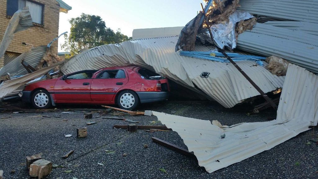 Mooloolaba ‘mini tornado’ storm damage | The Courier Mail