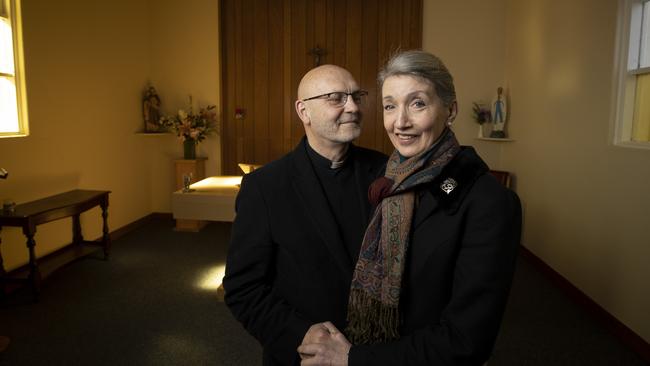 “God called us into the Catholic Church” – Randall and Miriam. Picture: Arsineh Houspian.