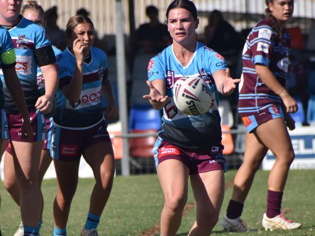 Harvey Norman under-19s, Round 4, CQ Capras versus Mackay Cutters at Browne Park, Rockhampton, on March 2, 2024.