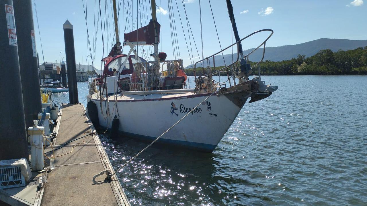 The seasoned sailor spent three years working on Escapee before setting off on a trip of a lifetime. Picture: Supplied