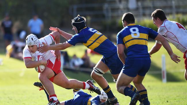 Ipswich Grammar School 1st XV rugby v Toowoomba Grammar played at Grammar Arms Park in Brassall on Saturday.