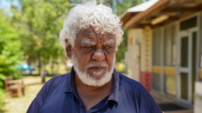 Arrernte elder and Co-Founder of Children's Ground, William Tilmouth. Picture: Damon Van Der Schuit