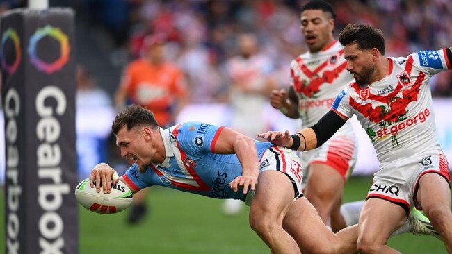 Crichton has been in superb form for the Roosters. NRL PHOTOS