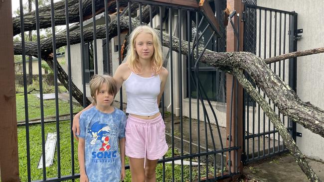 Just after 7pm the Gallinar family heard a 