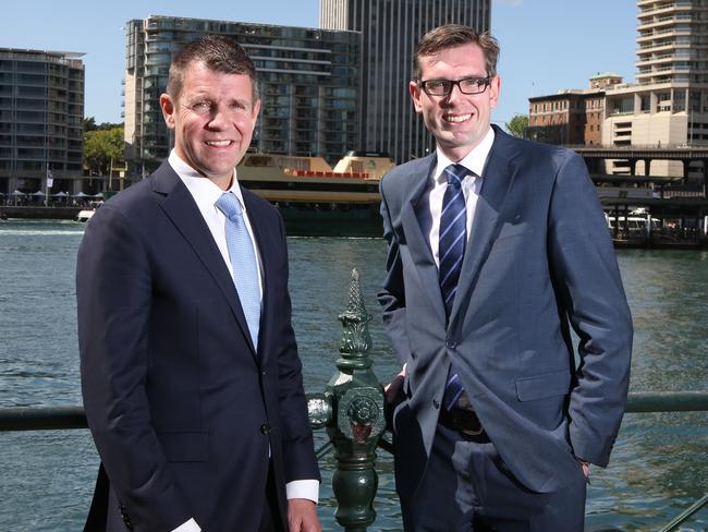 NSW Premier Mike Baird was assured by Minister for Finance, Services and Property Dominic Perrottet that the plan wouldn’t seen the light of day. Picture Chris Pavlich