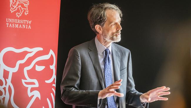 Professor Rufus Black, Vice-Chancellor, University of Tasmania. Picture: RICHARD JUPE