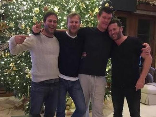 Karl Stefanovic and James Packer enjoy some bro-time in the US. Picture: Instagram