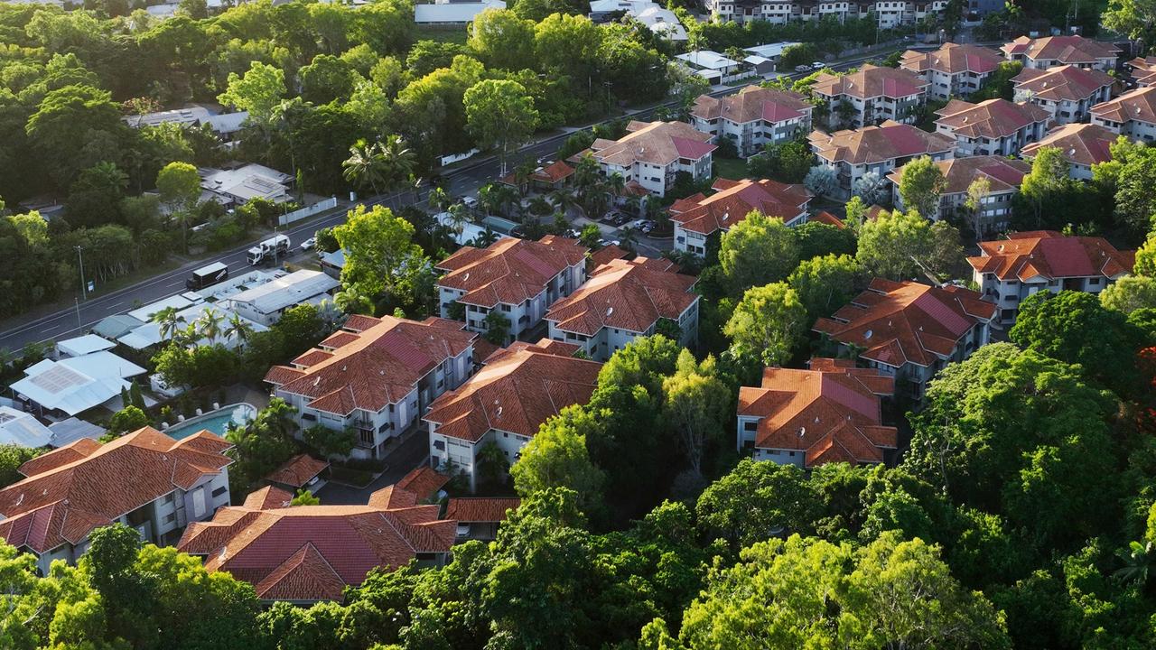 Clifton Views Luxury Beach Apartments, about 22km north of Cairns, features 246 privately-owned units zoned for permanent living only. Picture: Brendan Radke