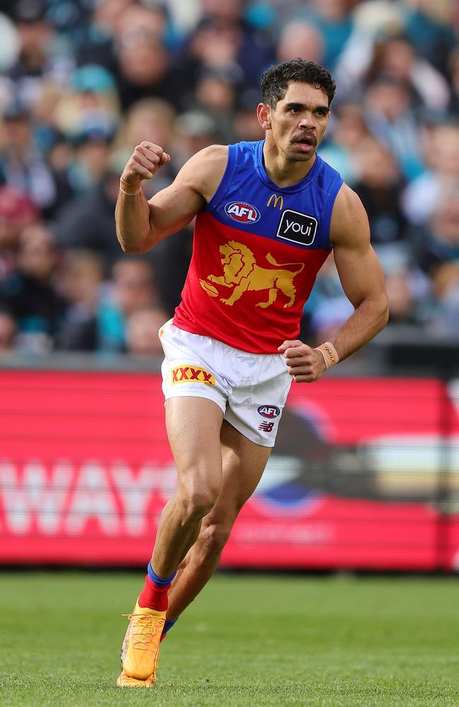 Charlie Cameron has re-signed with Brisbane. Picture: Sarah Reed/AFL Photos via Getty Images.