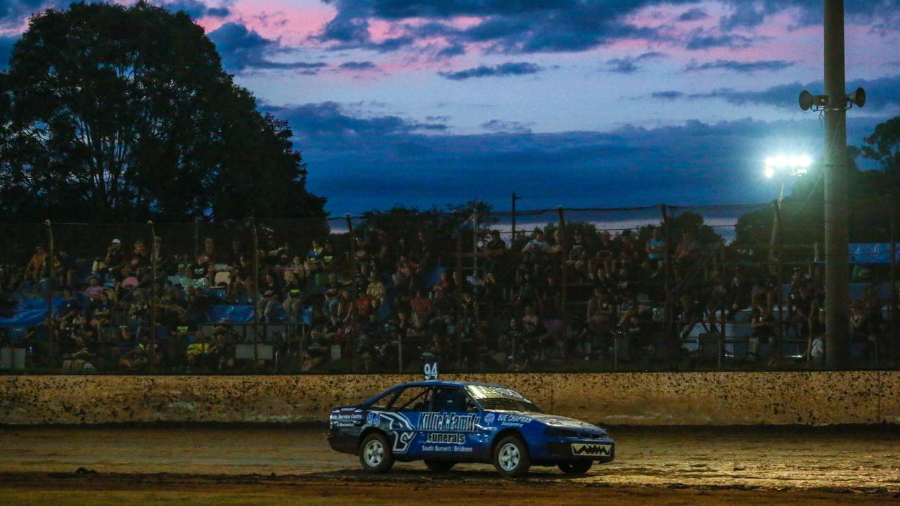 Final night of the 2022 Kingaroy Speedway King's Royal race weekend. Picture: Dominic Elsome