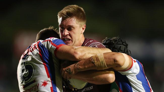 Shaun Lane says it was a tough decision to leave the Sea Eagles. Picture; Mark Metcalfe/Getty Images.