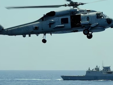 China has criticised Australia for participating in joint military exercises with the United States and the Philippines in the South China Sea. Picture: Armed Forces of the Philippines