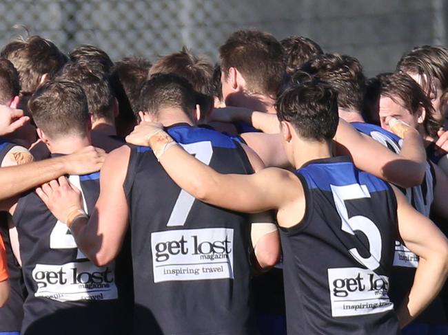 University Blues have been fined $22,000 and will lose 20 premiership points for breaching the team player points budget of 45. Picture: Brendan Francis