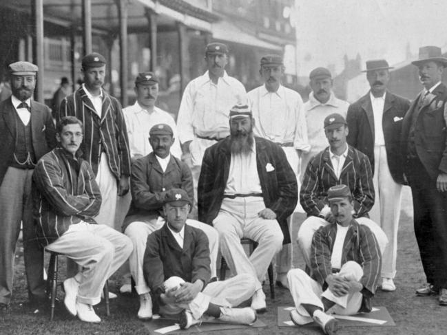 England’s Test team in 1899. Picture: The Print Collector/Print Collector/Getty Images