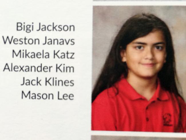 The Buckley School yearbook lists the teen as “Bigi Jackson”.