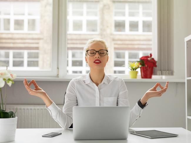 Daily meditation, even for three minutes, helps to calm the mind. Picture: iStock