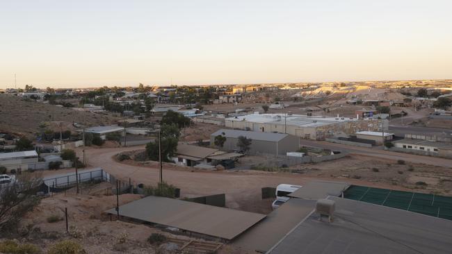 Coober Pedy, January, 2022. Picture Simon Cross