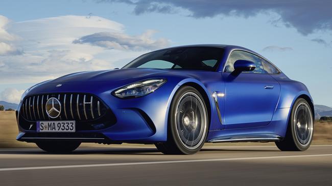 The Mercedes-Benz GT63: ballistic acceleration and movie-star looks. Picture: Supplied.