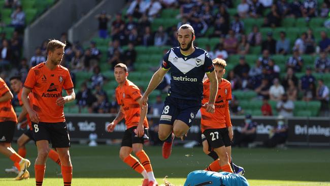 The Roar’s clash against the Victory that was scheduled for Friday night has been postponed. Picture: Robert Cianflone/Getty Images