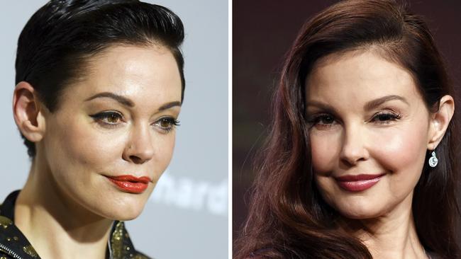 Rose McGowan and Ashley Judd went on the record about Harvey Weinstein’s behaviour, and opened the floodgates. (Pics: AP)