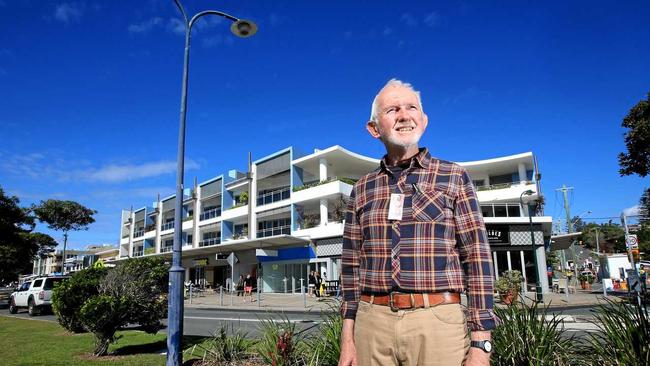 SKY HIGH: Tweed Shire Councillor Ron Cooper has worked hard to retain a three storey height limit in the Tweed. Picture: Scott Powick