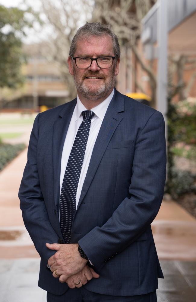 University of Southern Queensland's new Chancellor John McVeigh at UniSQ as they announce the new Chancellor. Tuesday, August 20, 2024. Picture: Christine Schindler