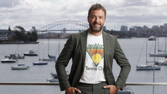 Darren McMullen is the host of new reality show, The Real Love Boat, Australia. Picture: David Swift