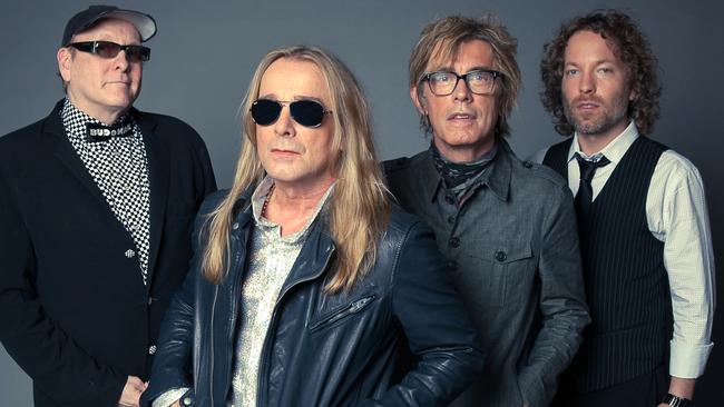 Cheap Trick with Tom Petersson, second from right