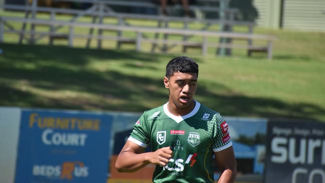 Cyril Connell Challenge game between the Ipswich Jets and Sunshine Coast Falcons. Saturday March 18, 2023. Picture, Nick Tucker.