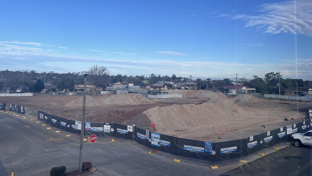 Construction has started on the second stage of the Wilsonton Shopping Centre in Toowoomba.